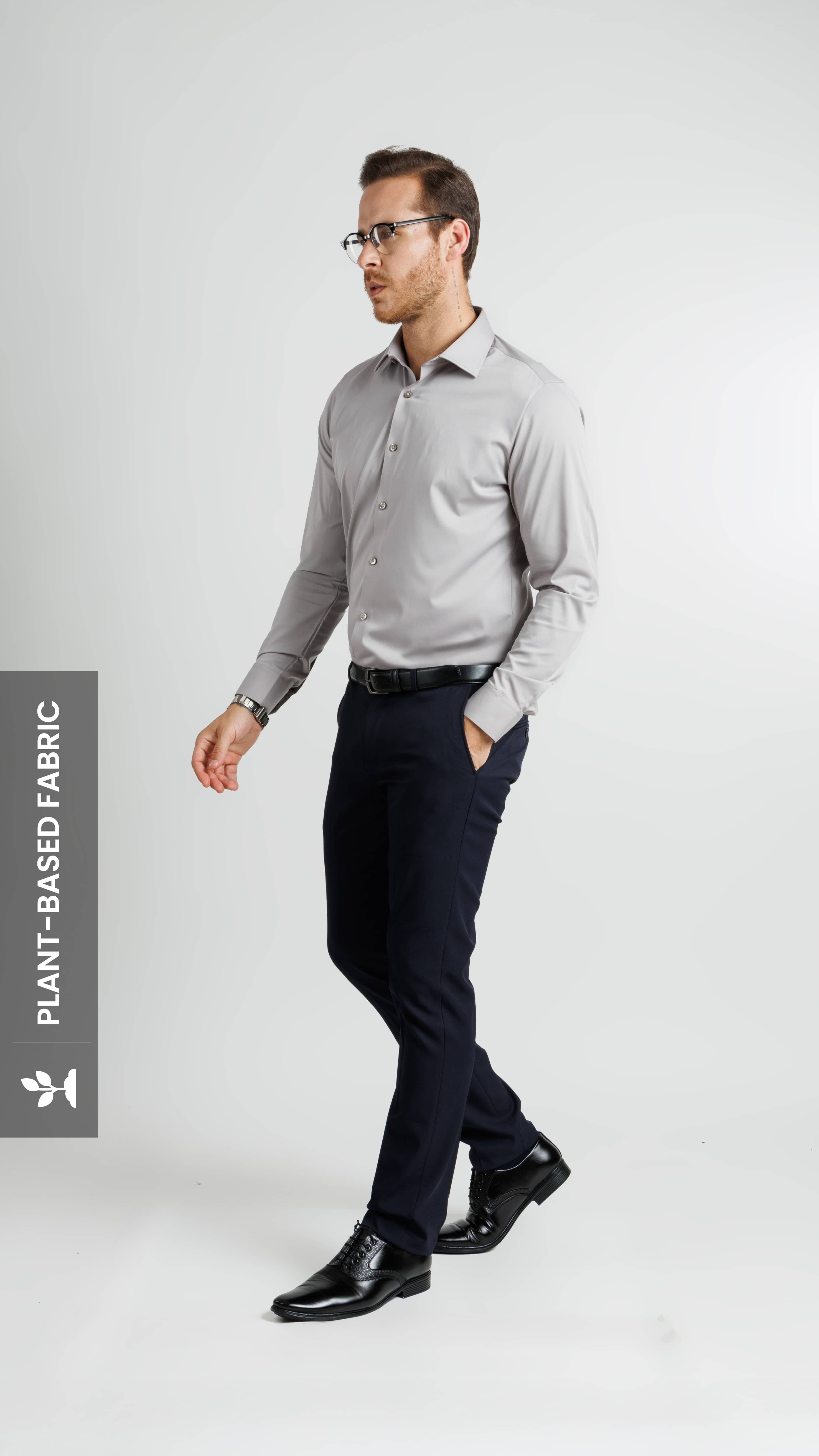 Modal Essential Shirt Ice Brown