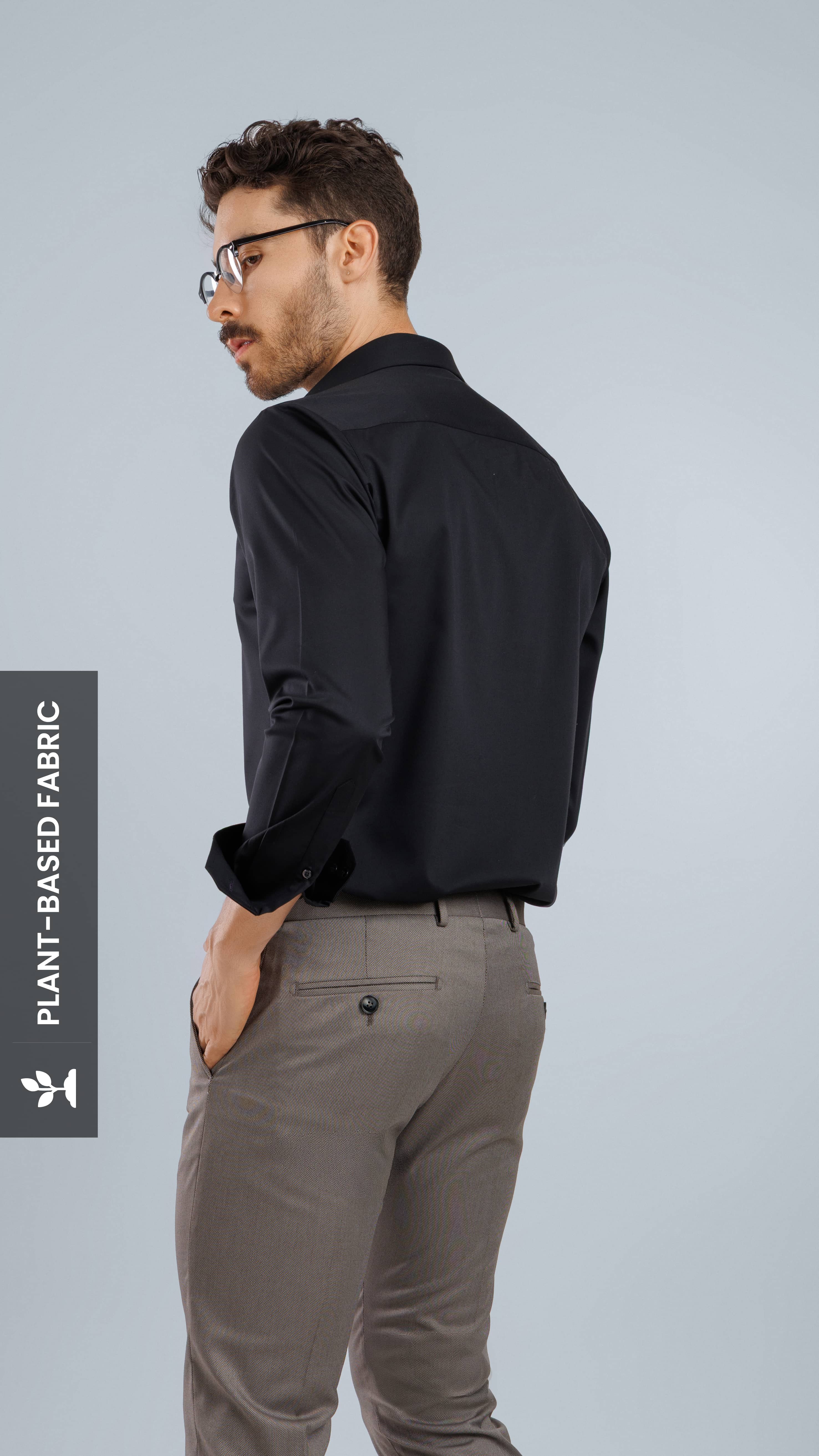 Modal Essential Shirt Black