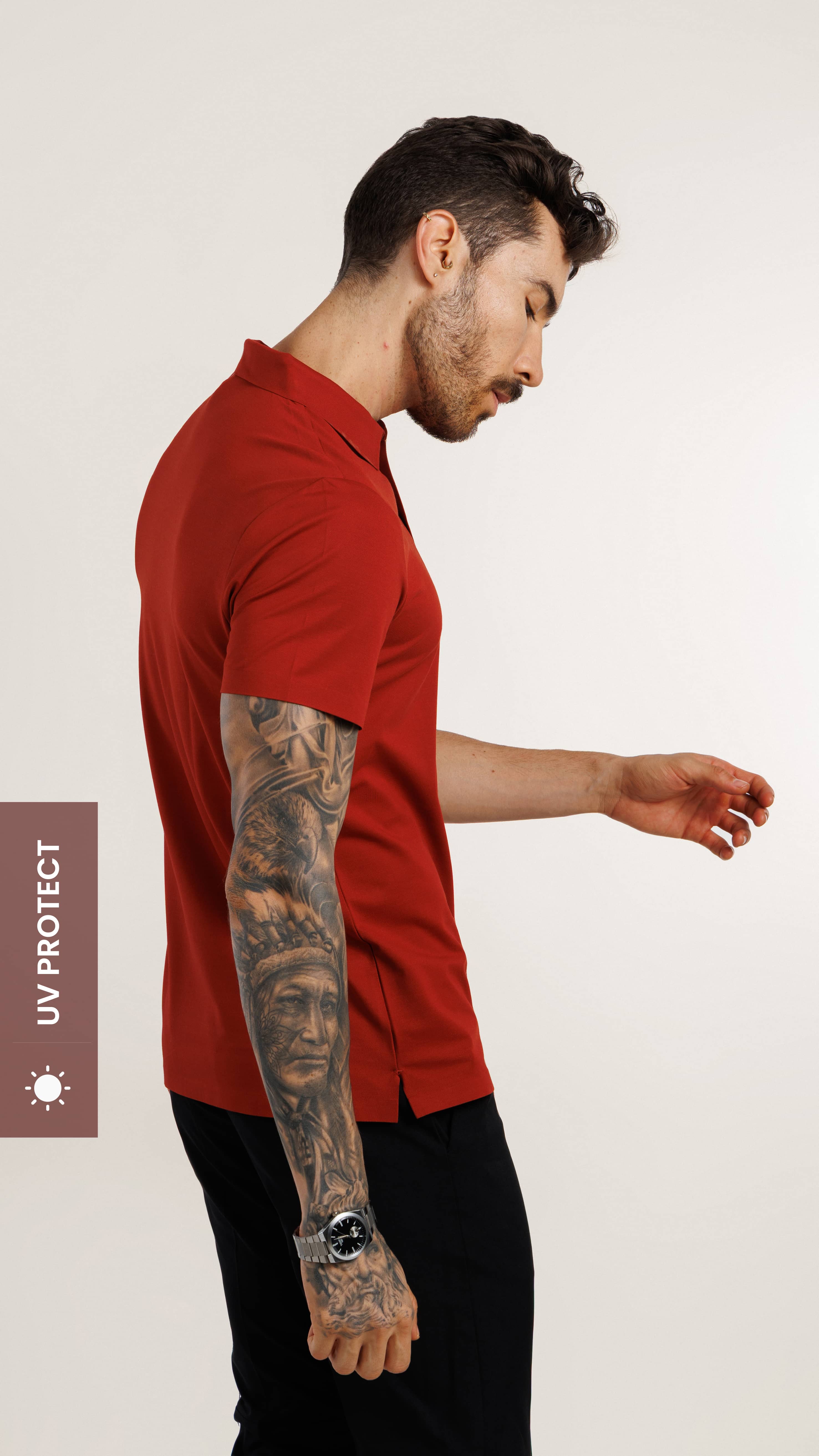 UV Protect & Antibacterial Polo T-Shirt