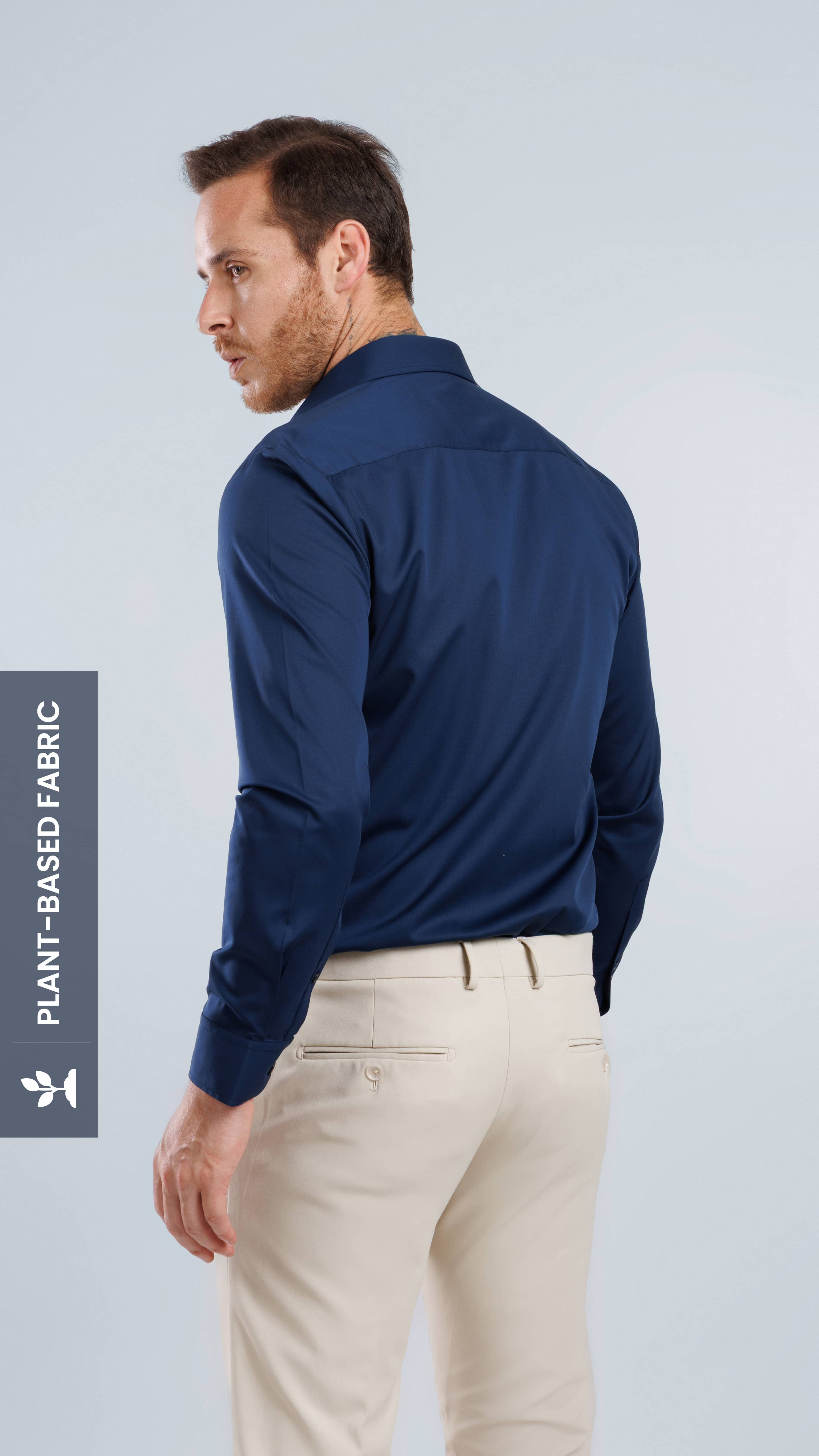 Modal Essential Shirt Navy