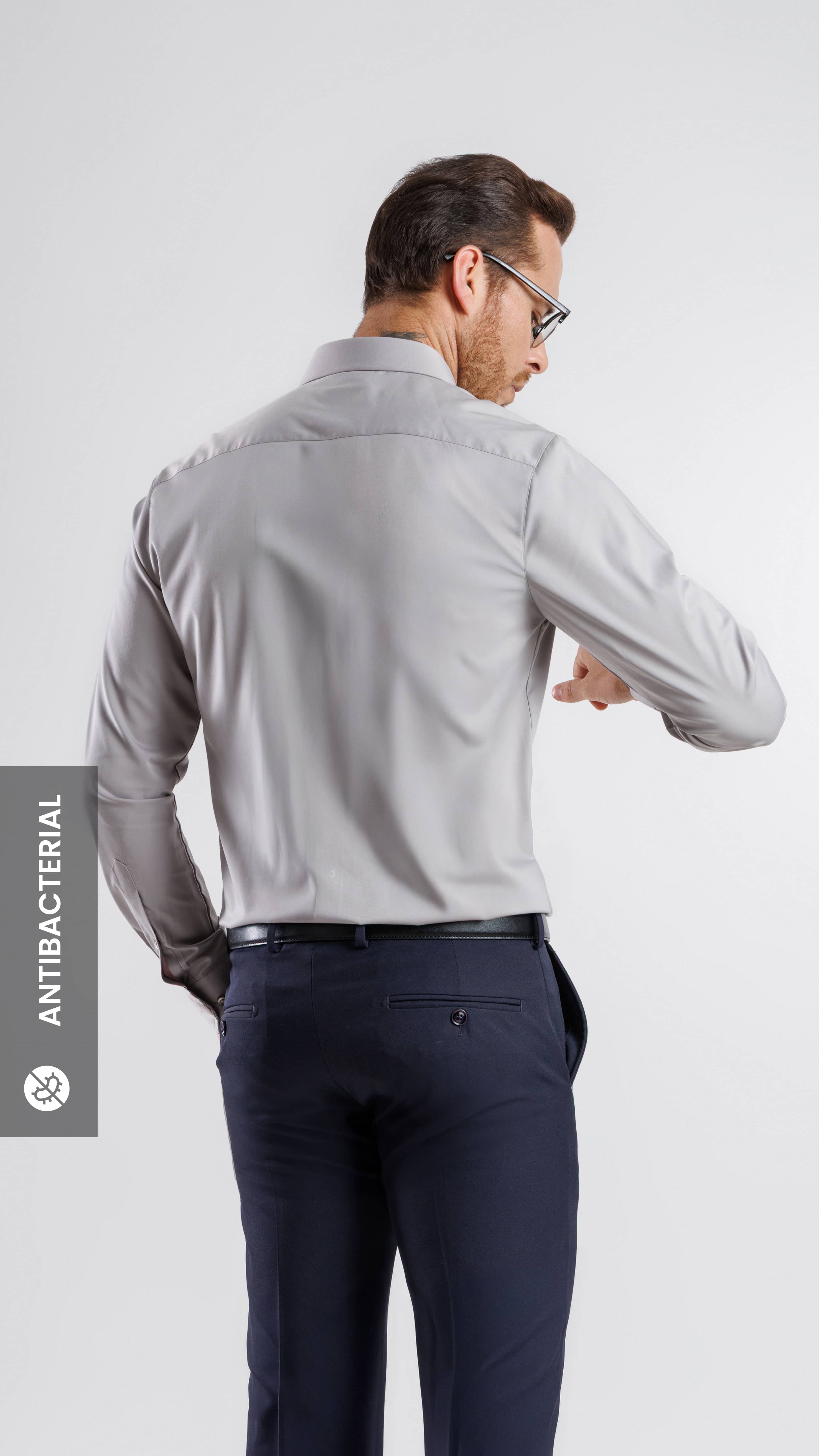 Modal Essential Shirt Ice Brown