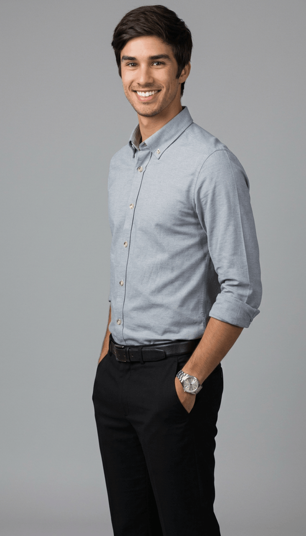 Button Down Oxford Shirt - Sage Green