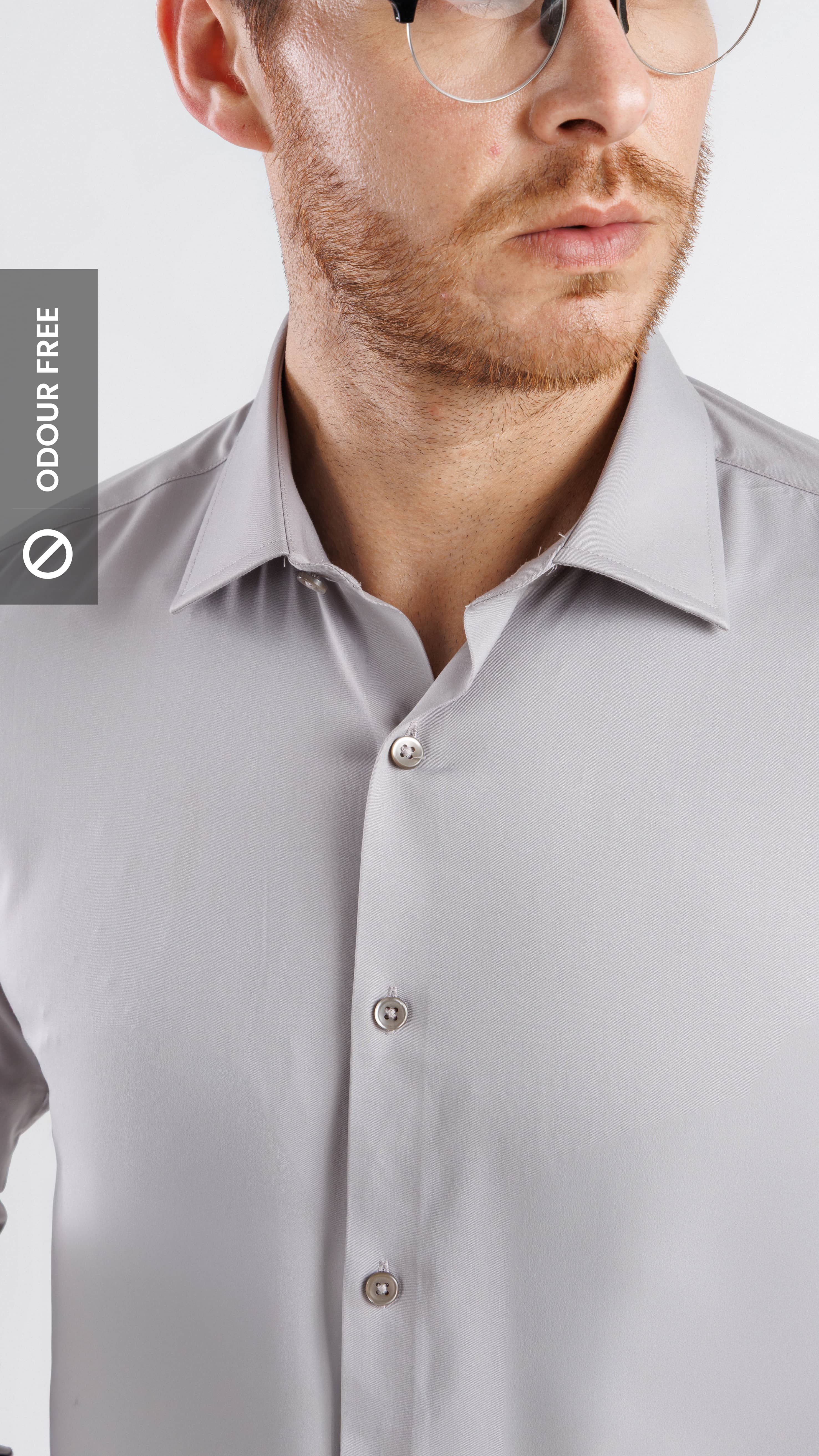 Modal Essential Shirt Ice Brown