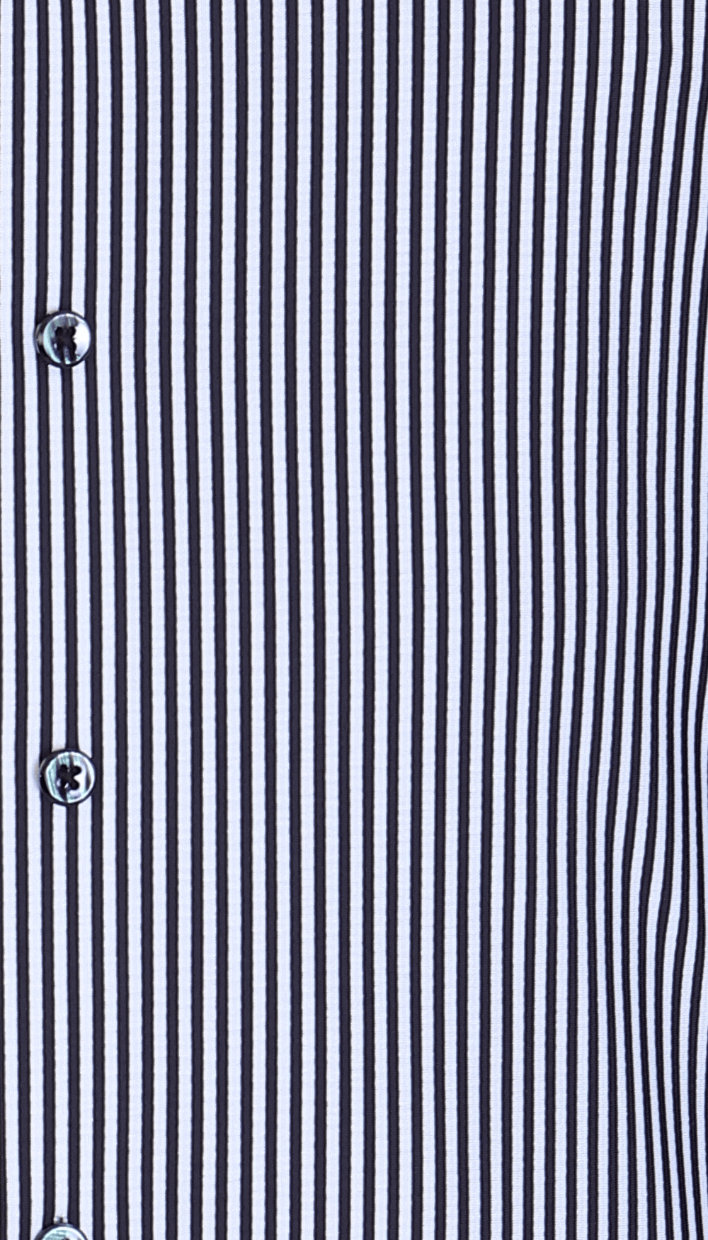 Fine Stripe Performance Shirt – Black