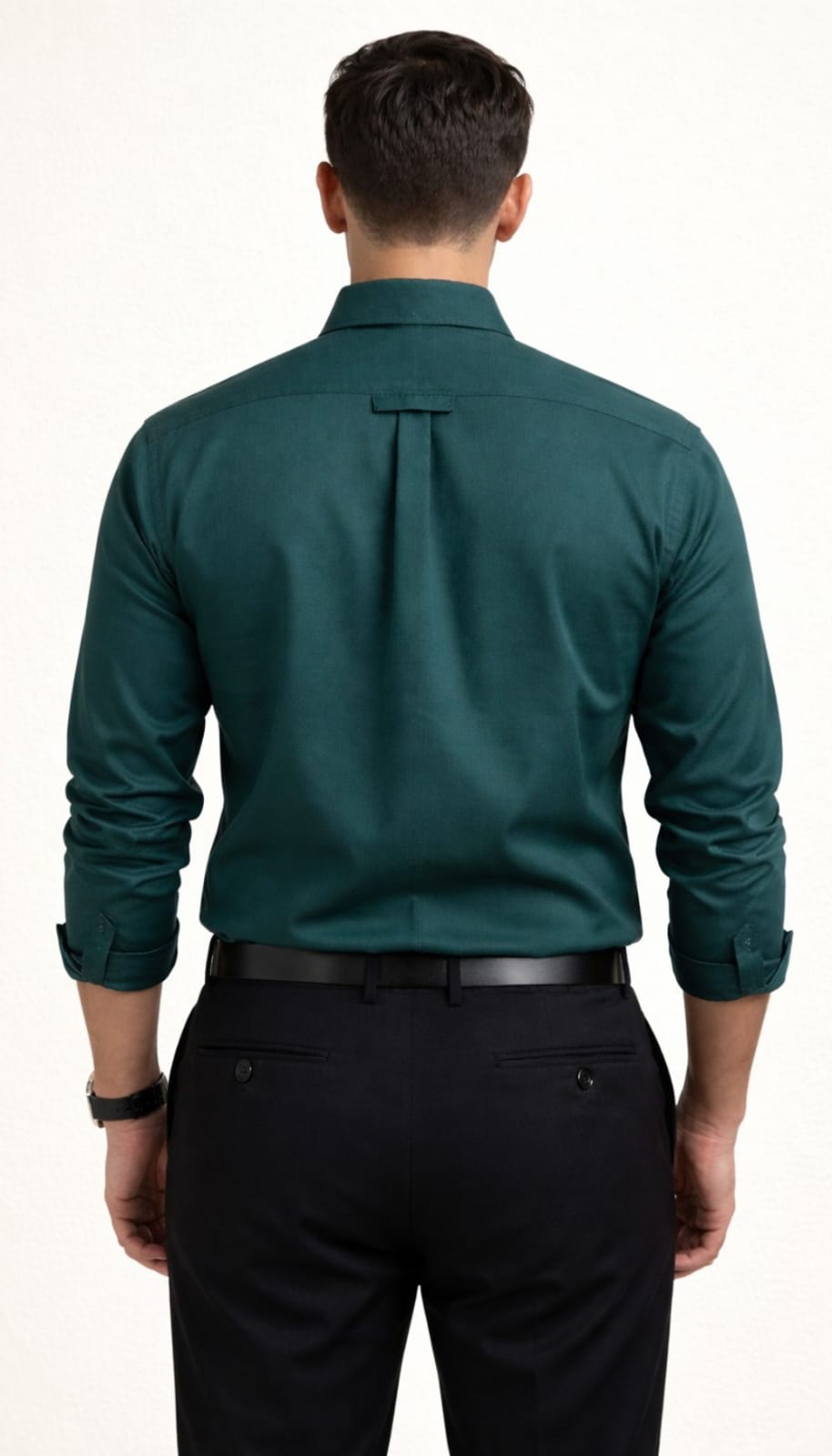 Aura Sateen Shirt - Green