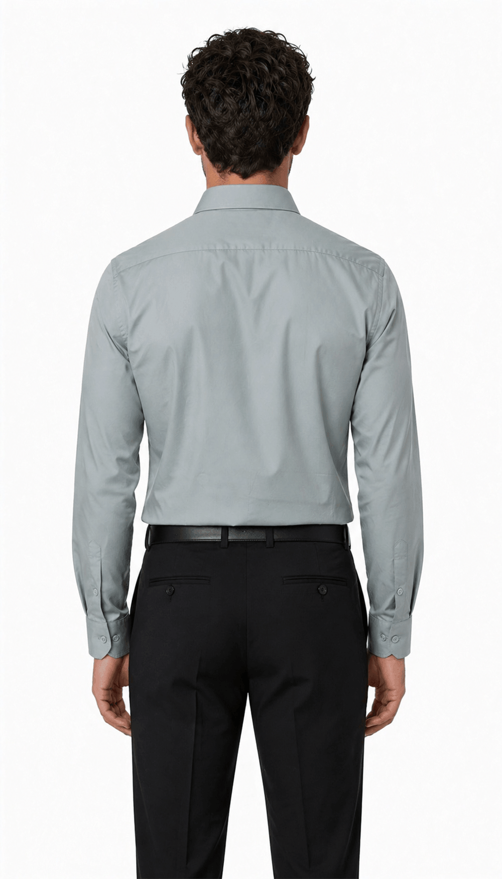 Aura Sateen shirt - Sage Green
