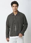 Anchor grey shacket