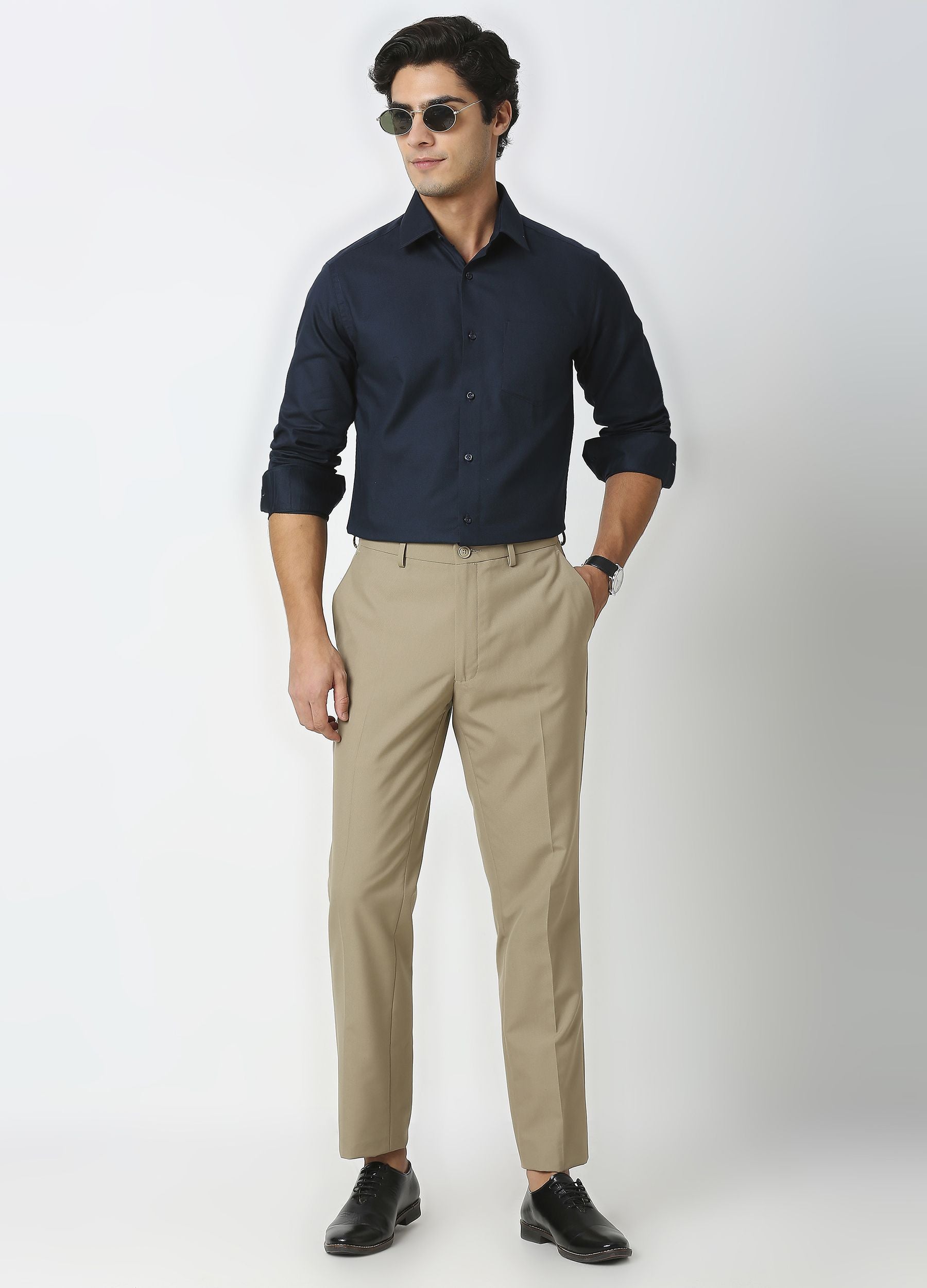 Perennial Texture Shirt Navy