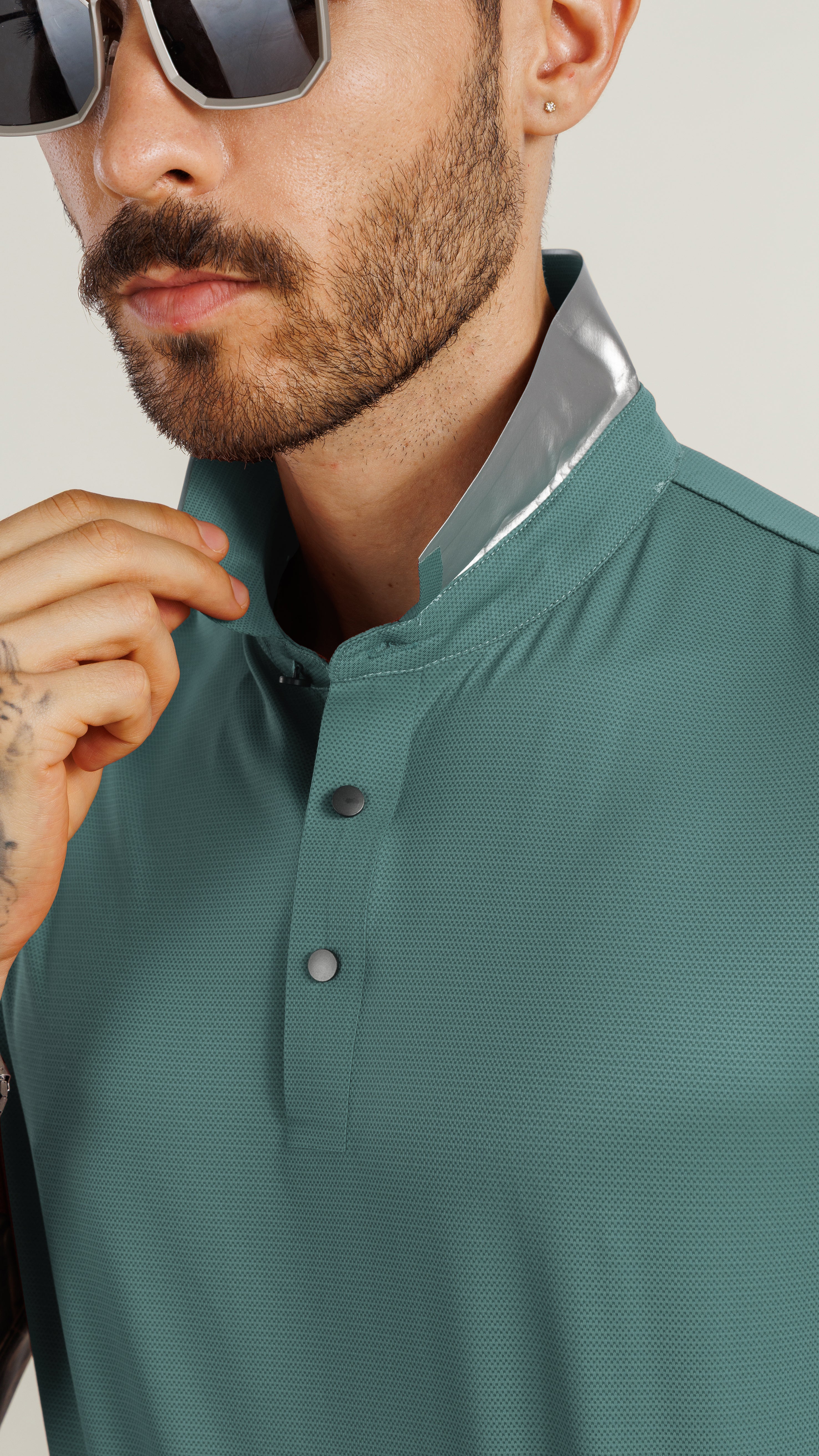 On the Go Cooling Polo T-Shirt Light Green