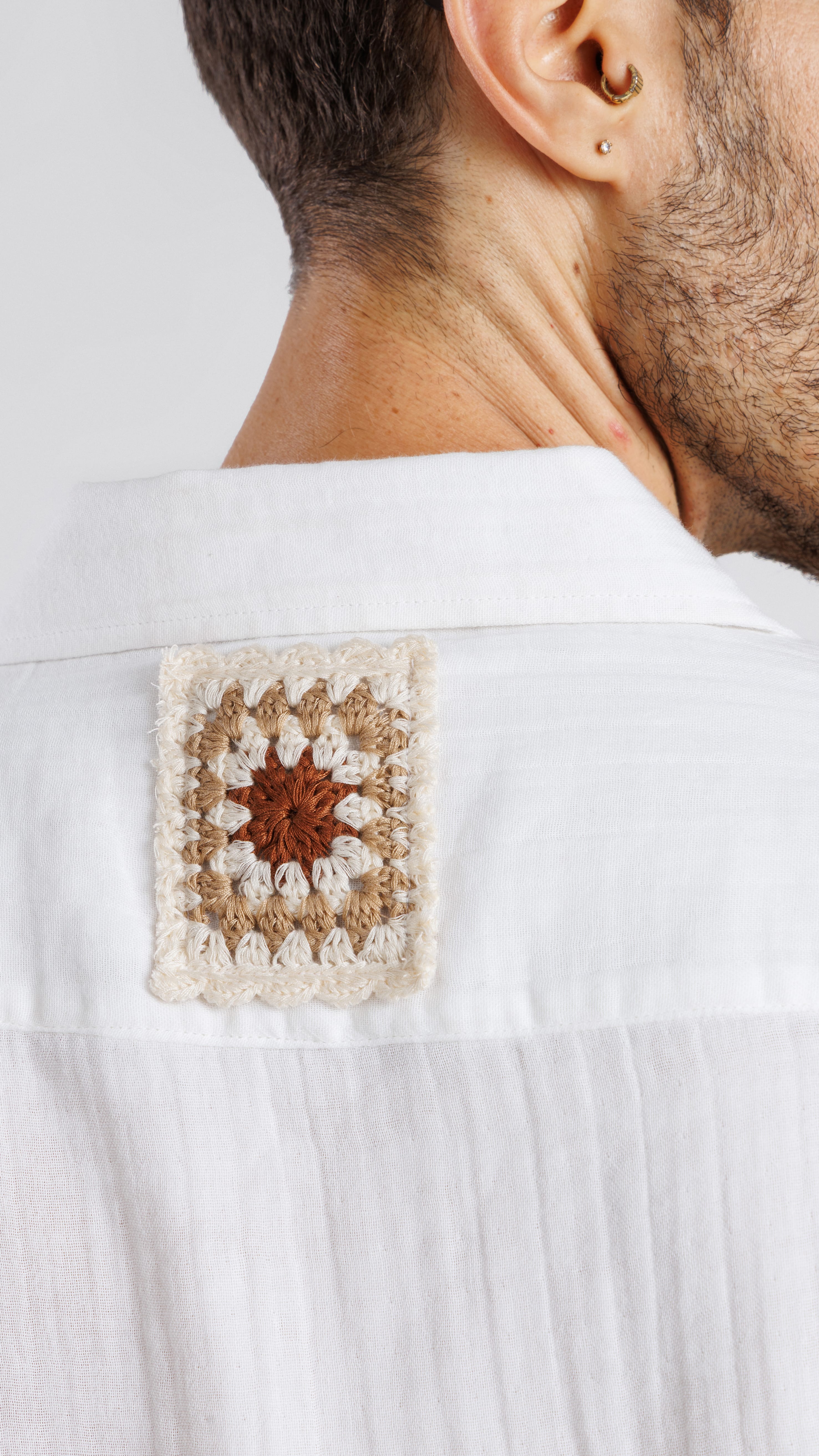 Resort half Sleeve Deuce Shirt Off White