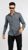 FluidSnap Shirt Walnut Brown