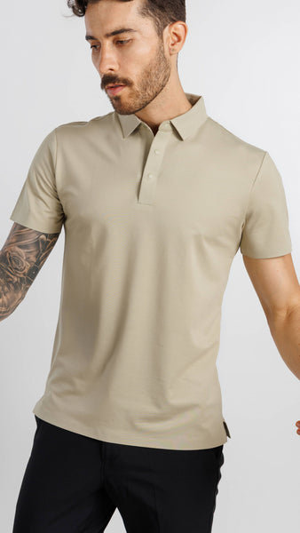CAHLUMN/Over dye Polo Shirt/オーバーダイ ポロシャツ CAHLUMN/カウラム Over dye Polo Shirt/オーバーダイ ポロシャツ
