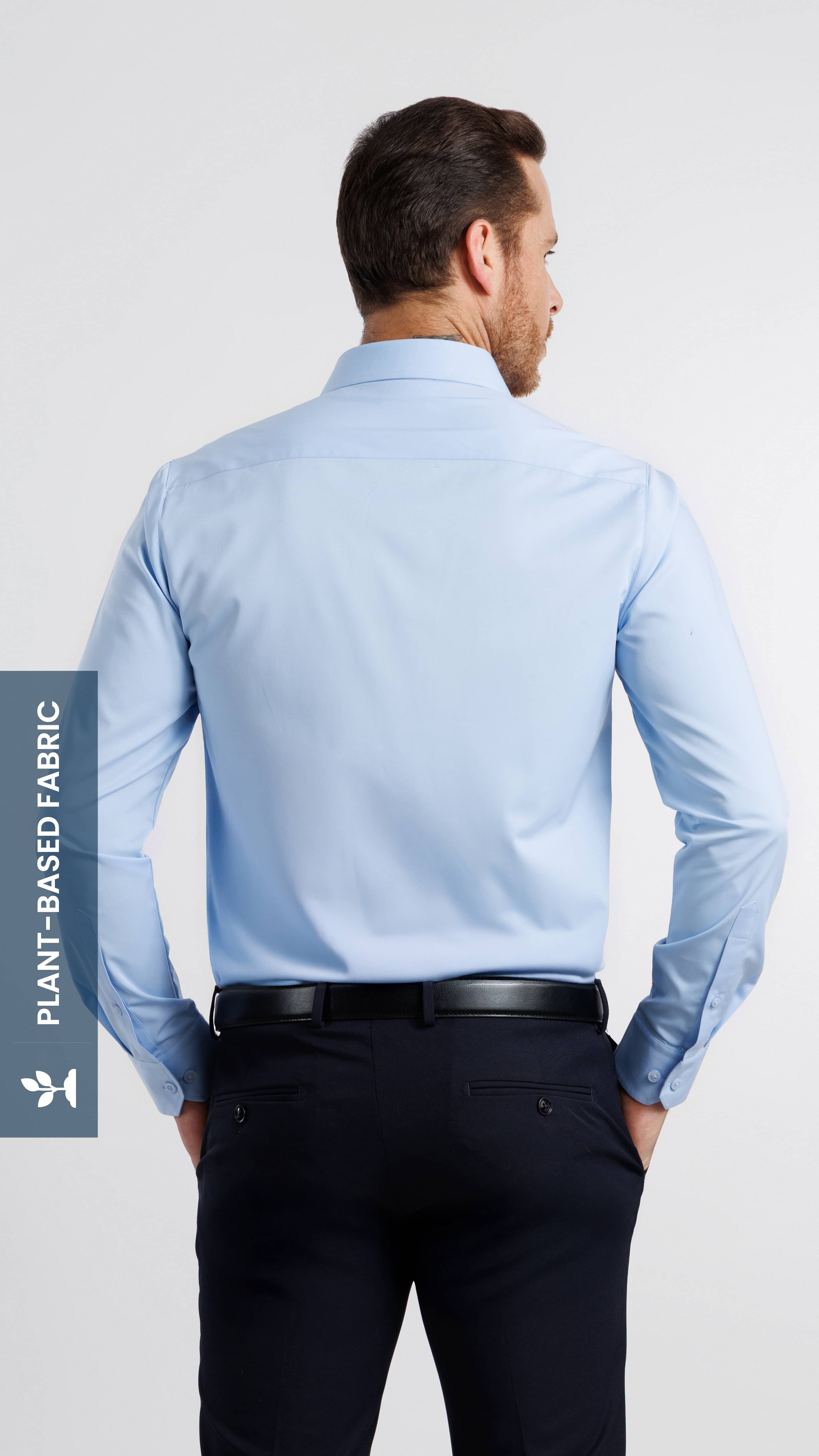 Modal Essential Shirt Light Blue
