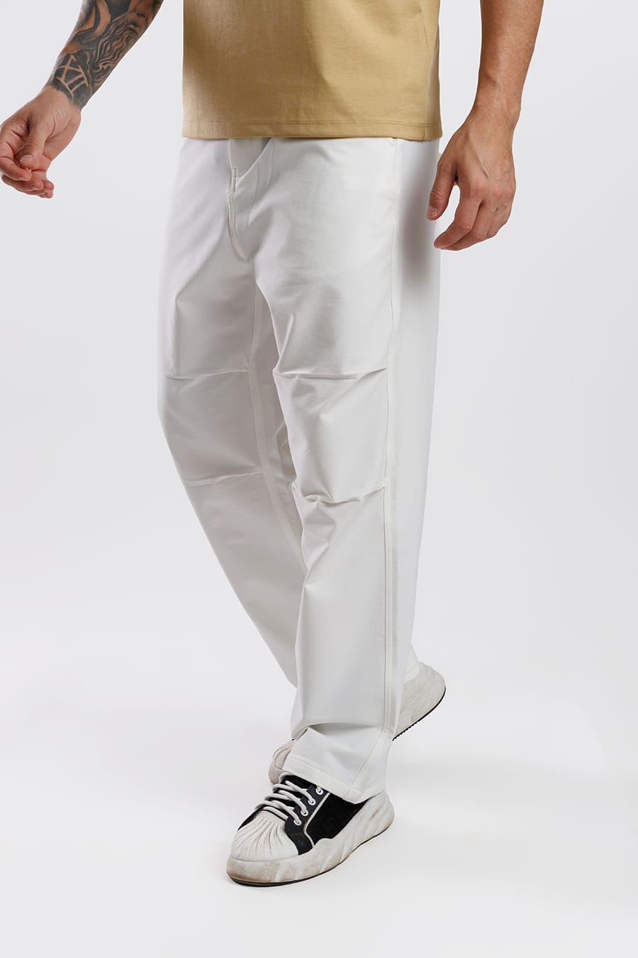 Free Motion Casual Pant White
