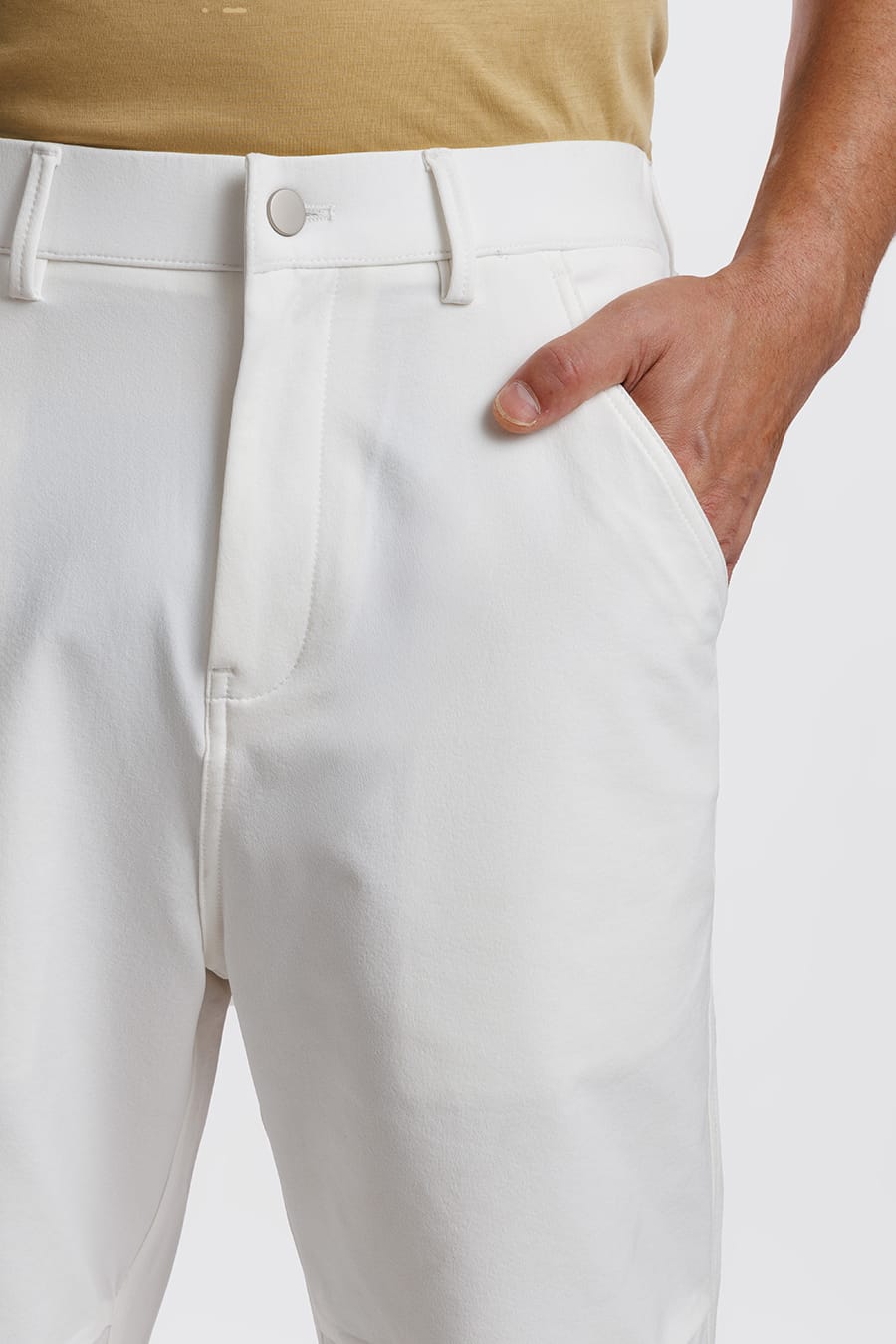 Free Motion Casual Pant White