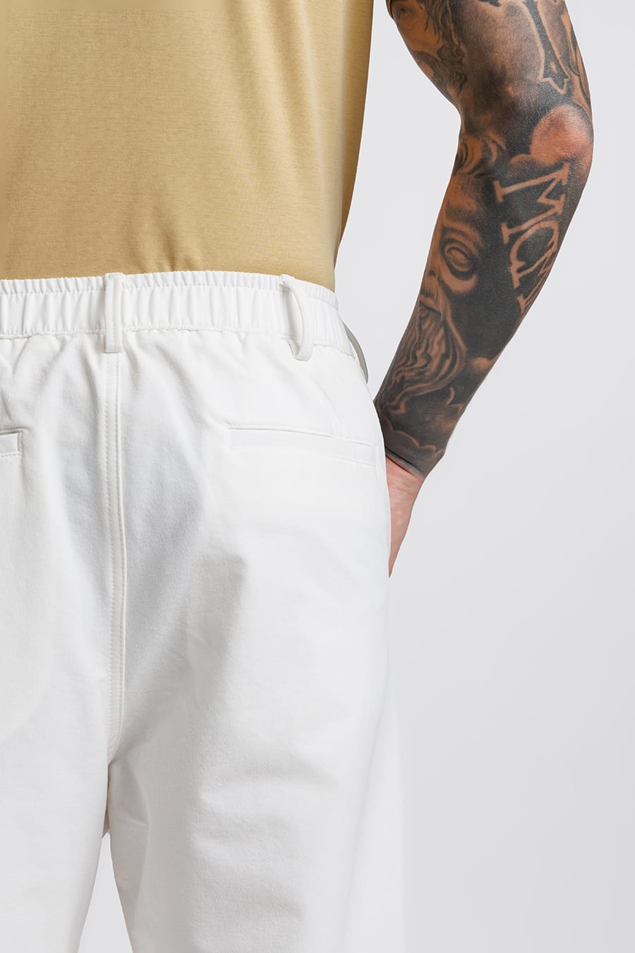 Free Motion Casual Pant White