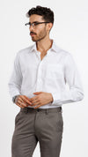 Aura Sateen Shirt White