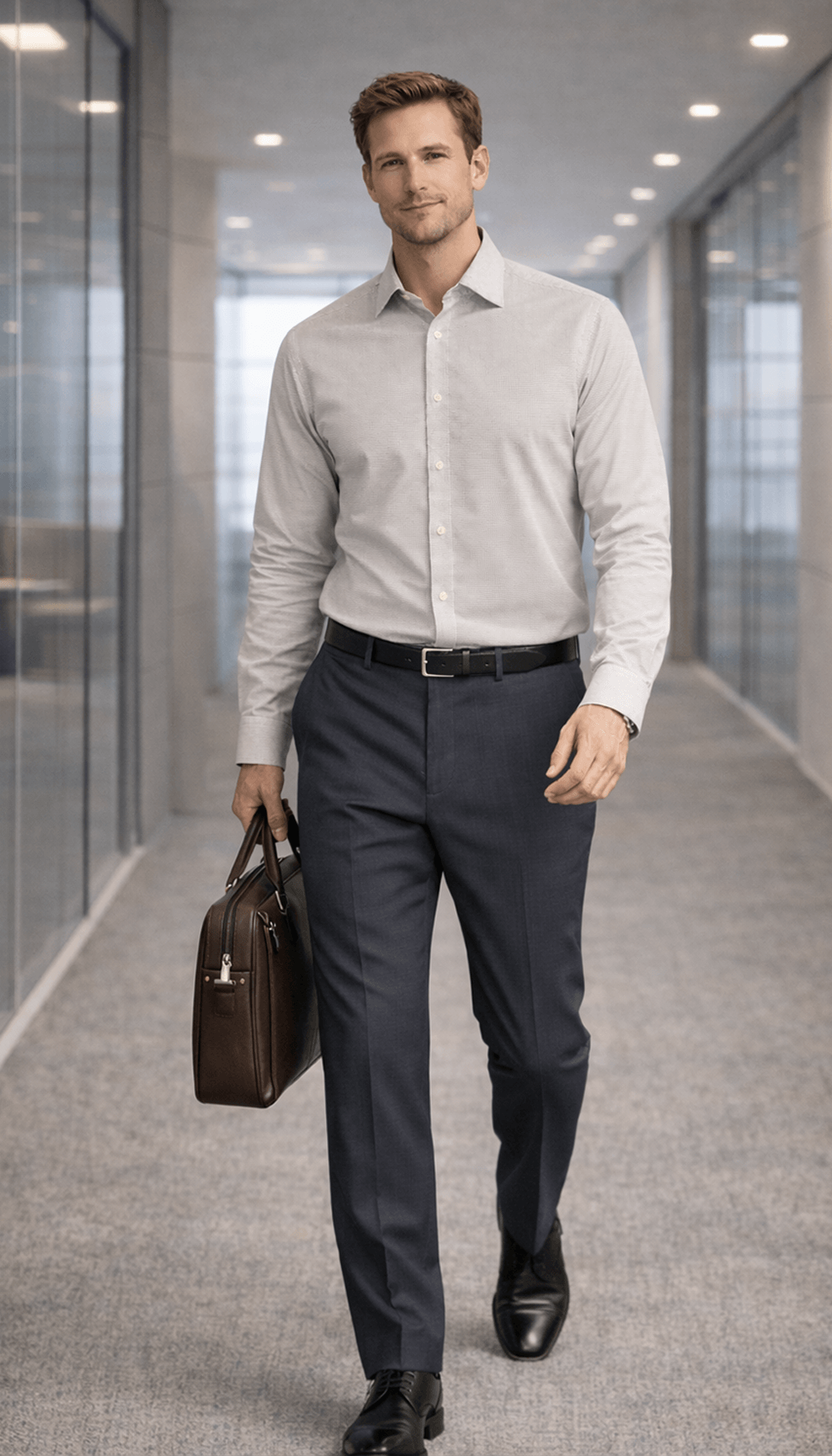 Giza Manor L-Twill Shirt – Almond