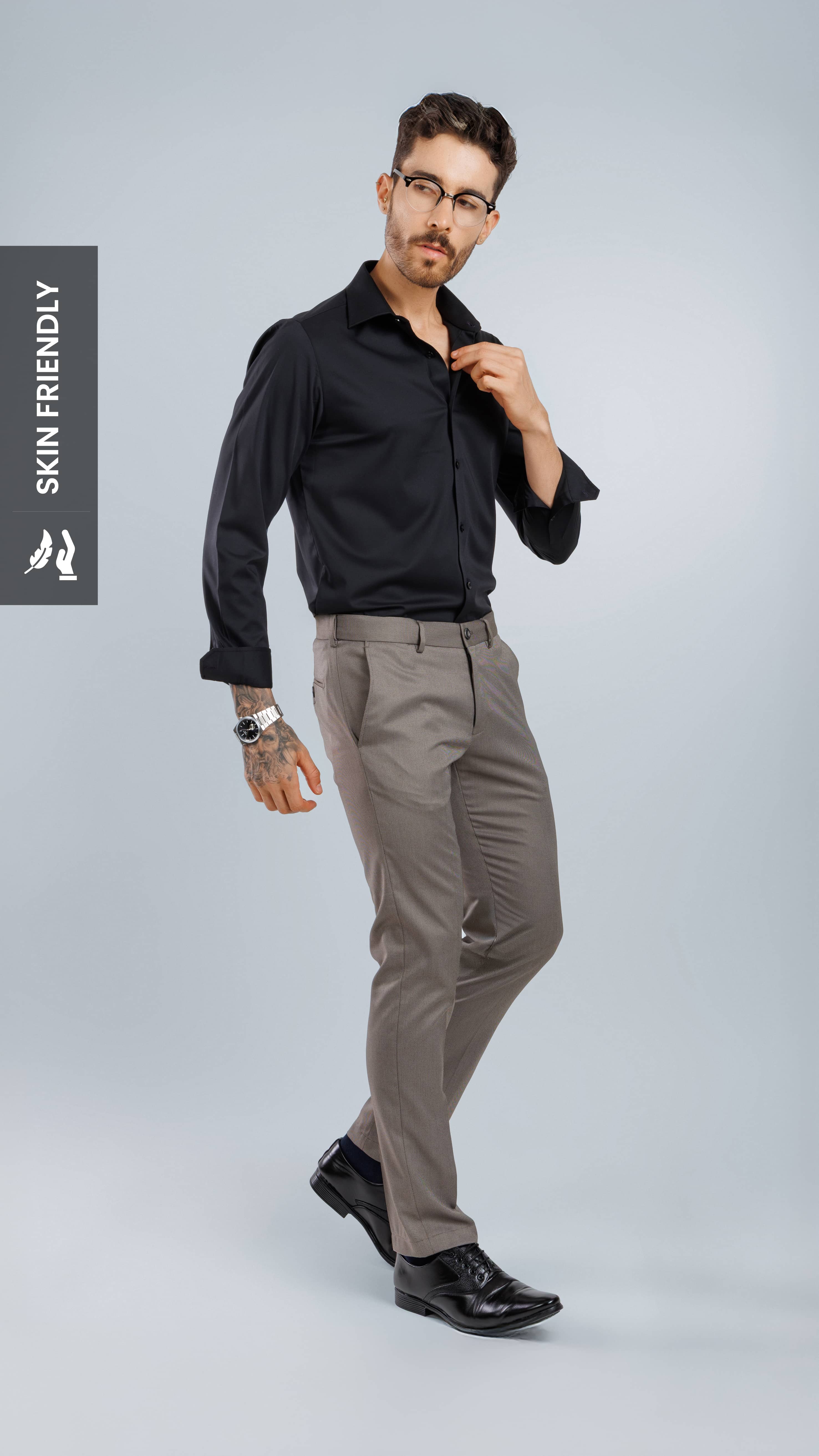 Modal Essential Shirt Black