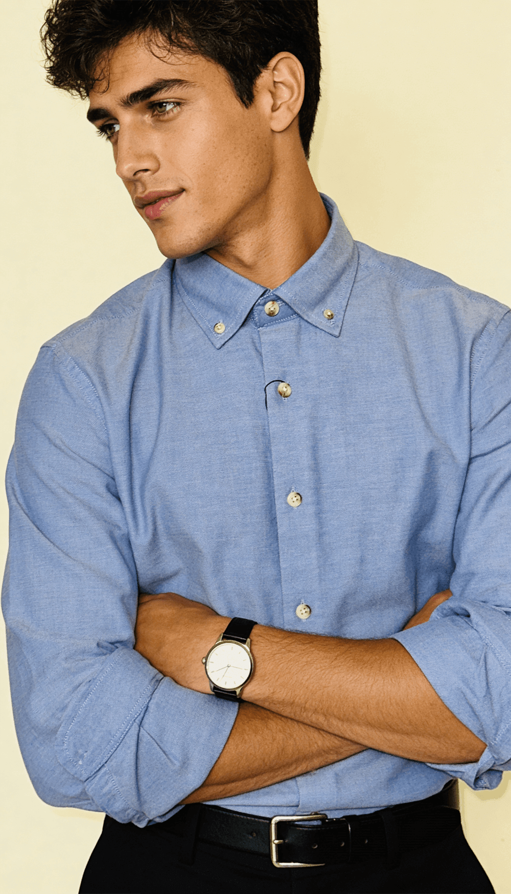 Button Down Oxford Shirt - Blue