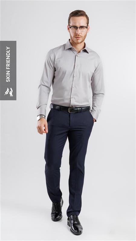 Modal Essential Shirt Ice Brown