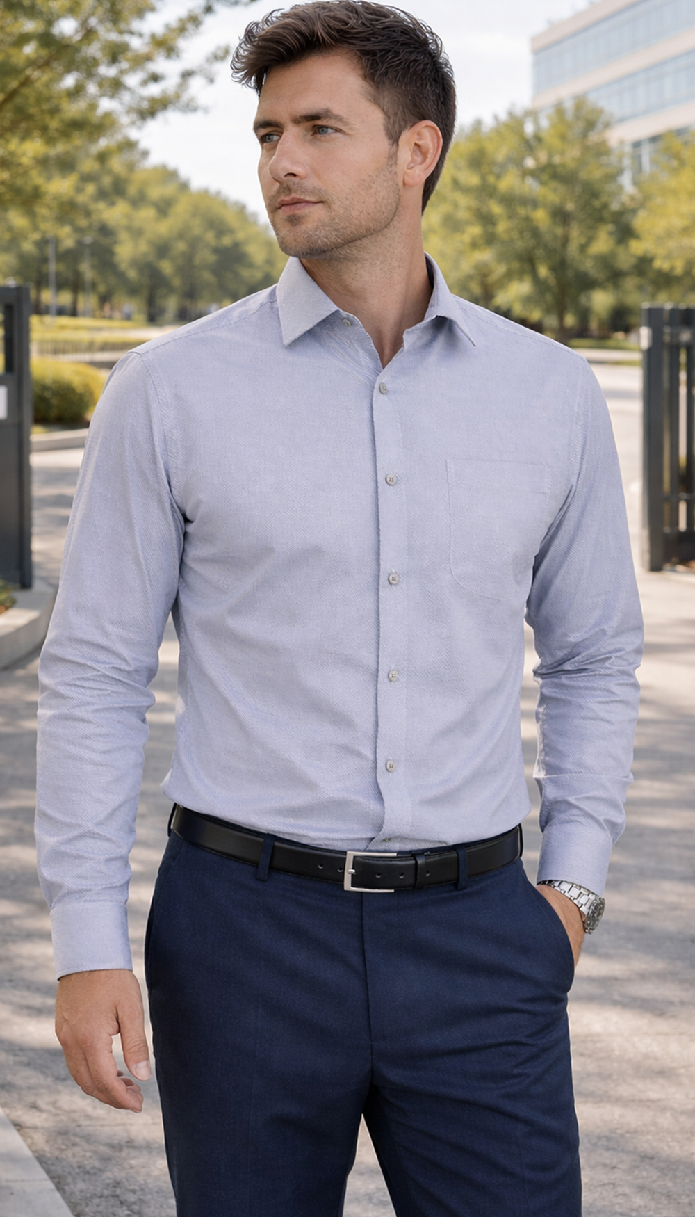 Giza Pose Bau Line shirt - Grey