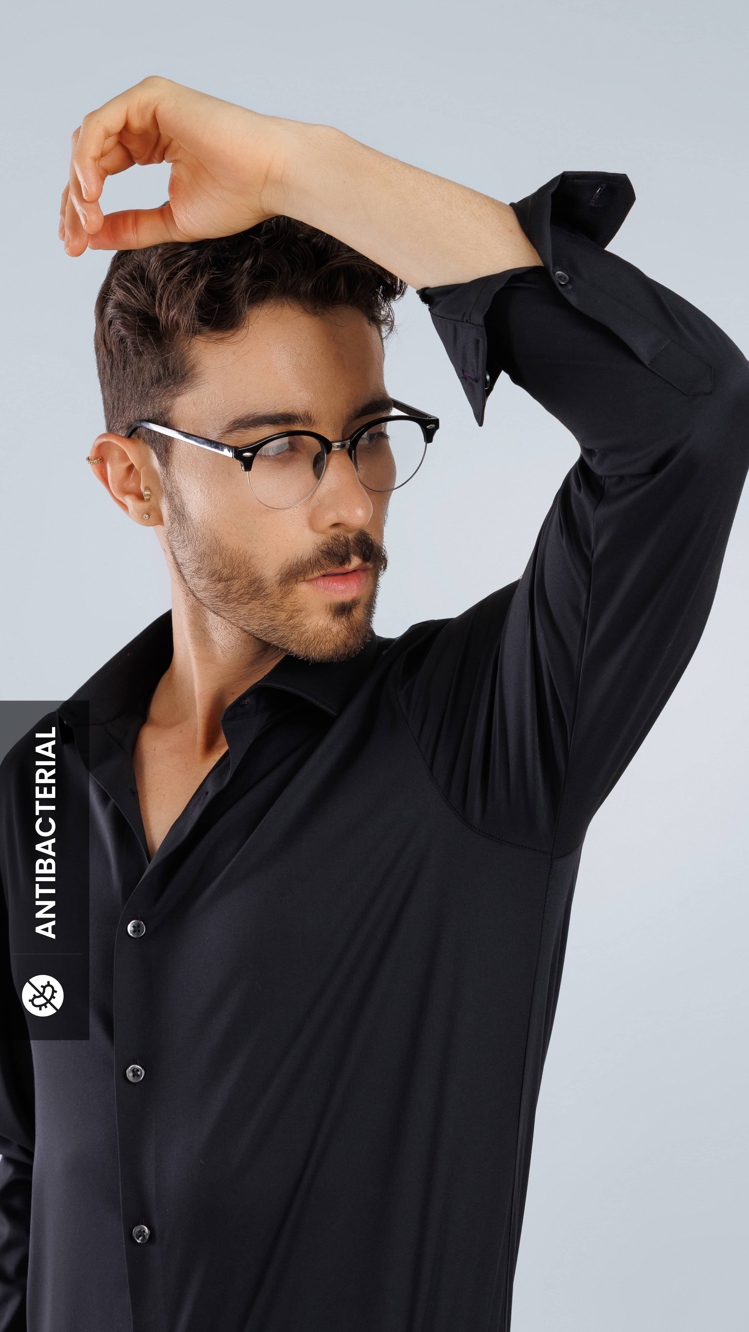Modal Essential Shirt Black