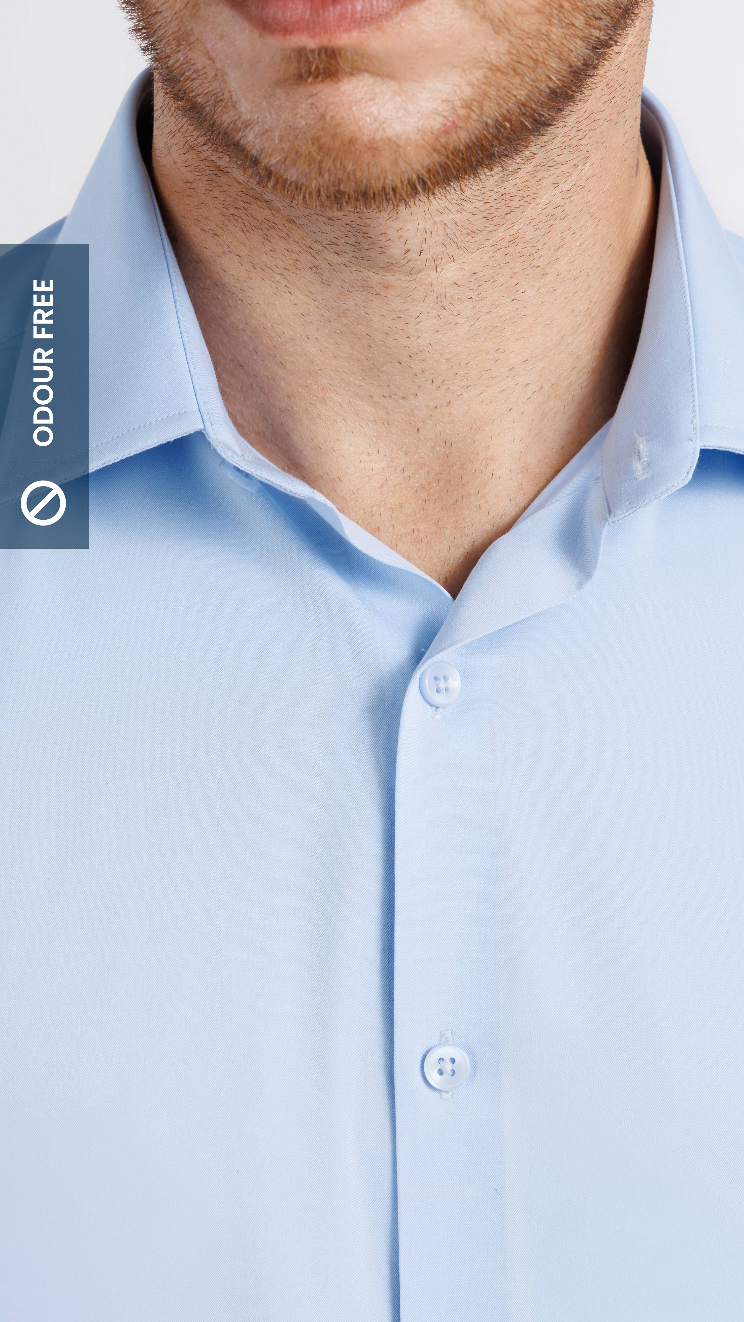 Modal Essential Shirt Light Blue