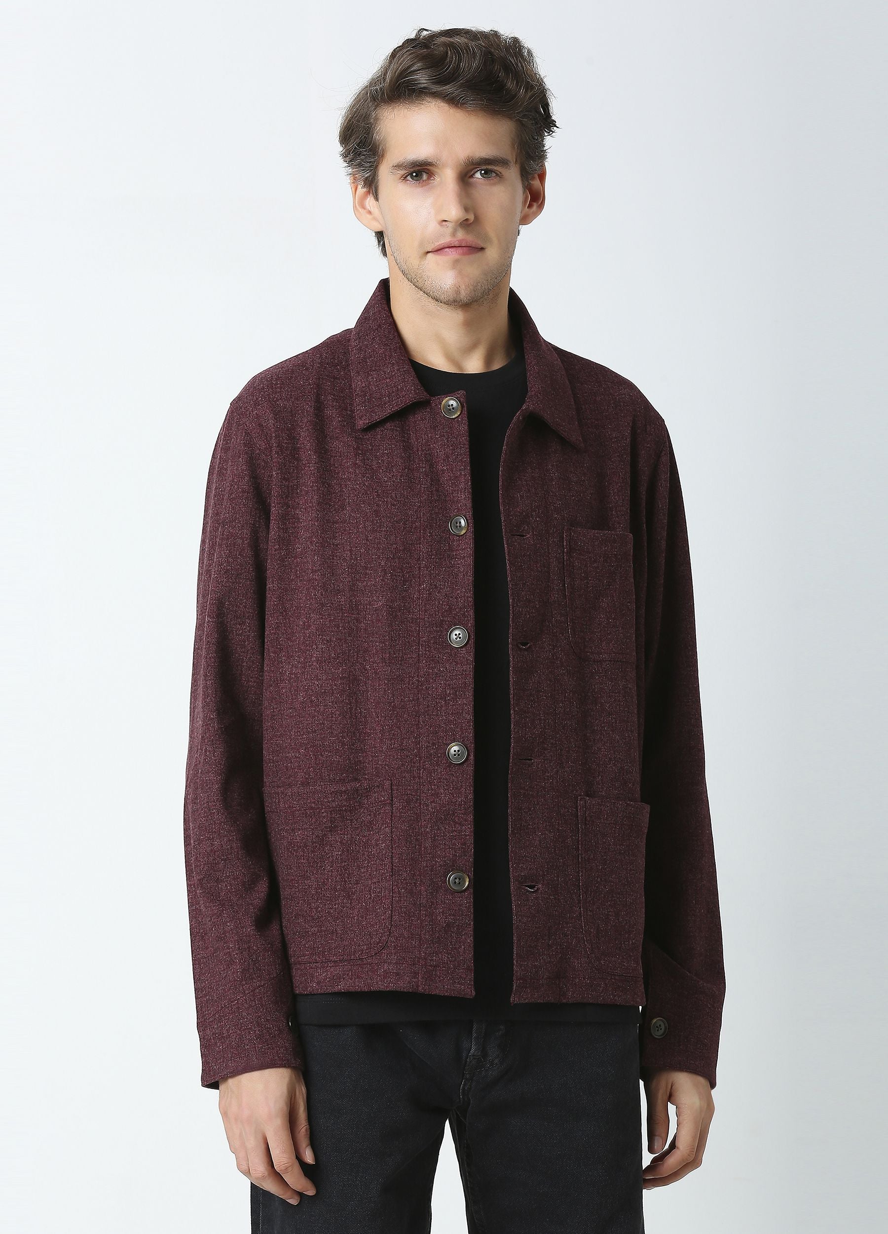 Plain wine Shacket