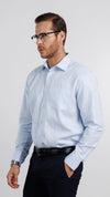 Estate Linen Blend Shirt Light Bluish