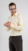 Estate Linen Blend Shirt Yellow