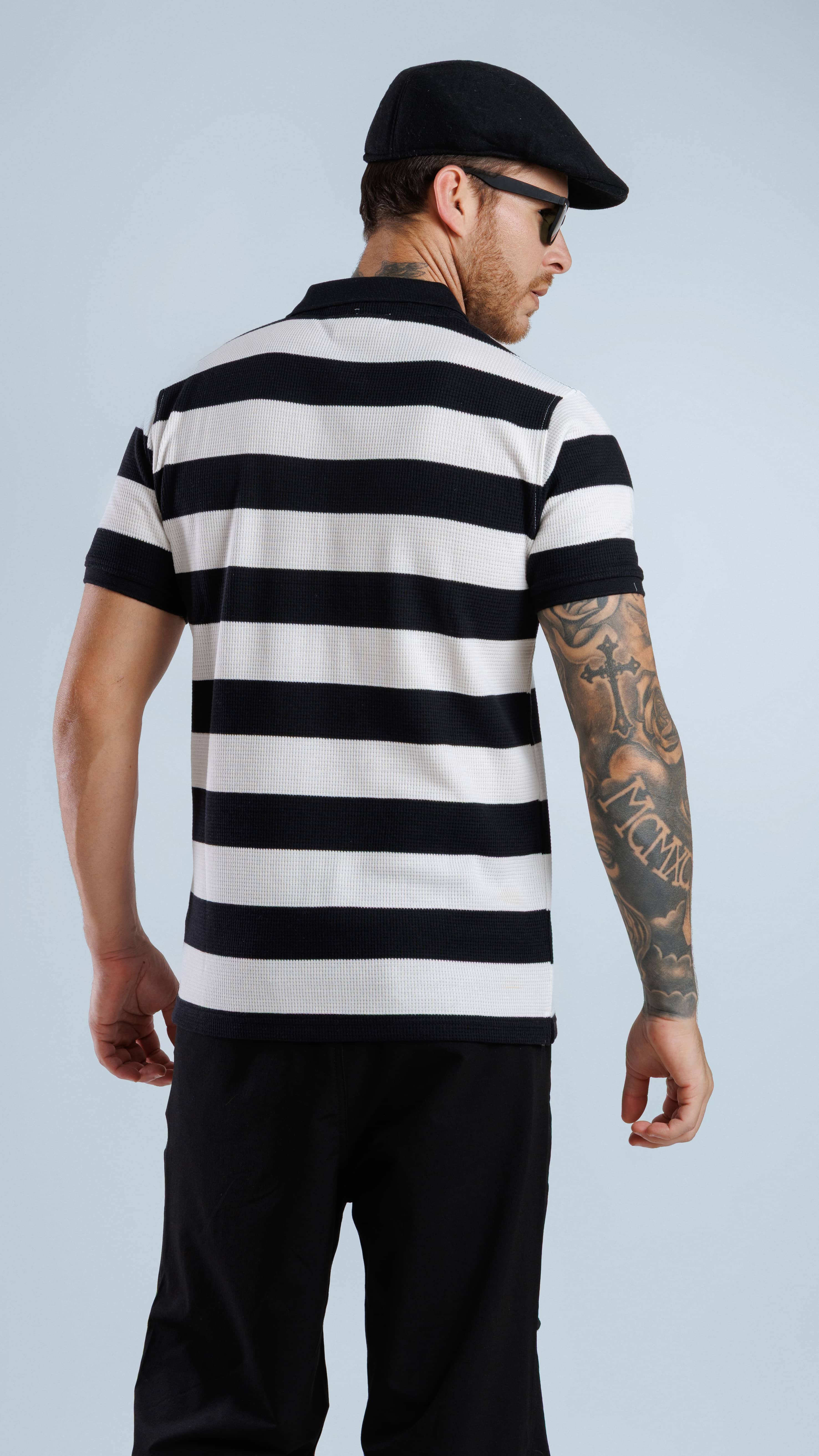 Derby Polo T-Shirt Black